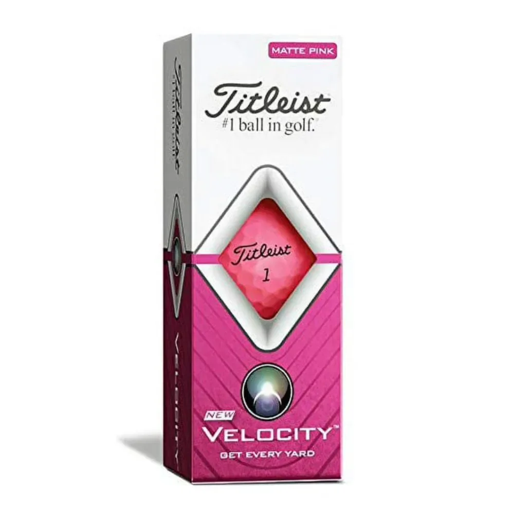 2 Boxes of Nike Hyperflight Tour Preferred 3-Piece Golf Balls-Pink